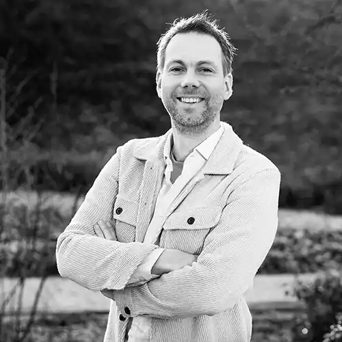 Hendrik van Beek links zw